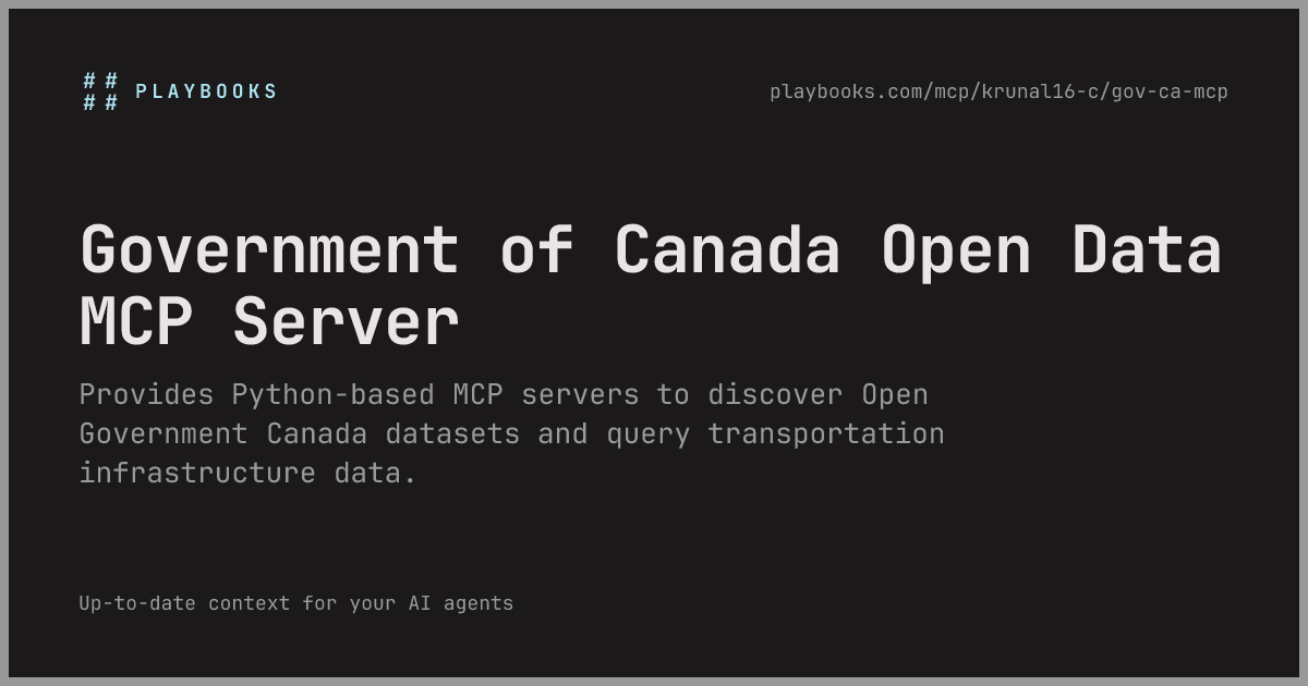 Government of Canada Open Data MCP Server - krunal16-c/gov-ca-mcp